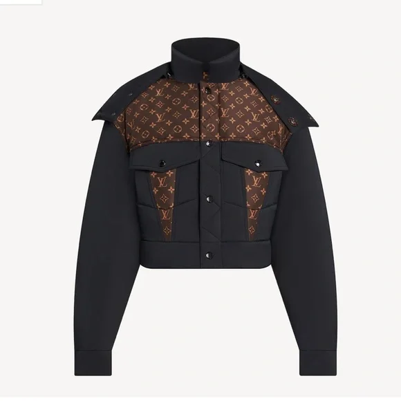 LOUIS VUITTON MONOGRAM ACCENT PADDED JACKET SOLD OUT - Picture 2 of 16